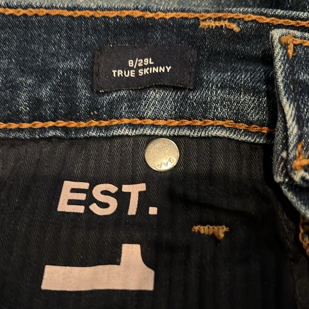 Brand new without tags. GAP 1969 true skinny jeans - Picture 2 of 4